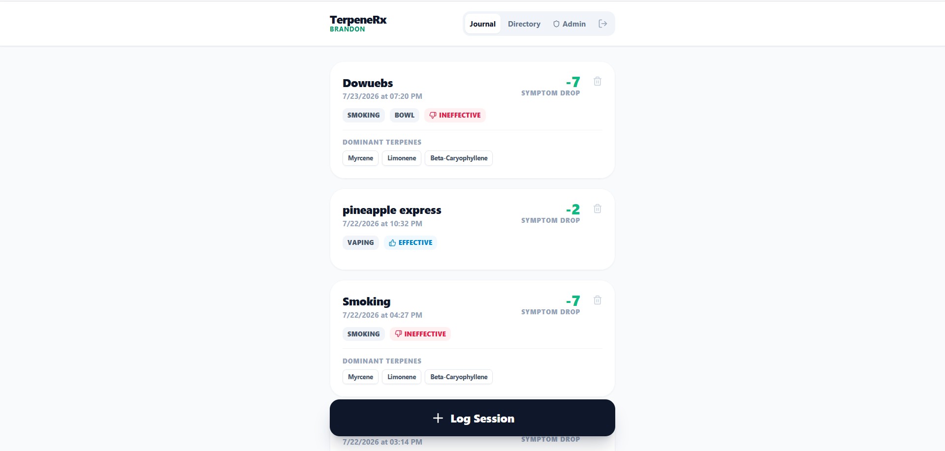 TerpeneRX Journal